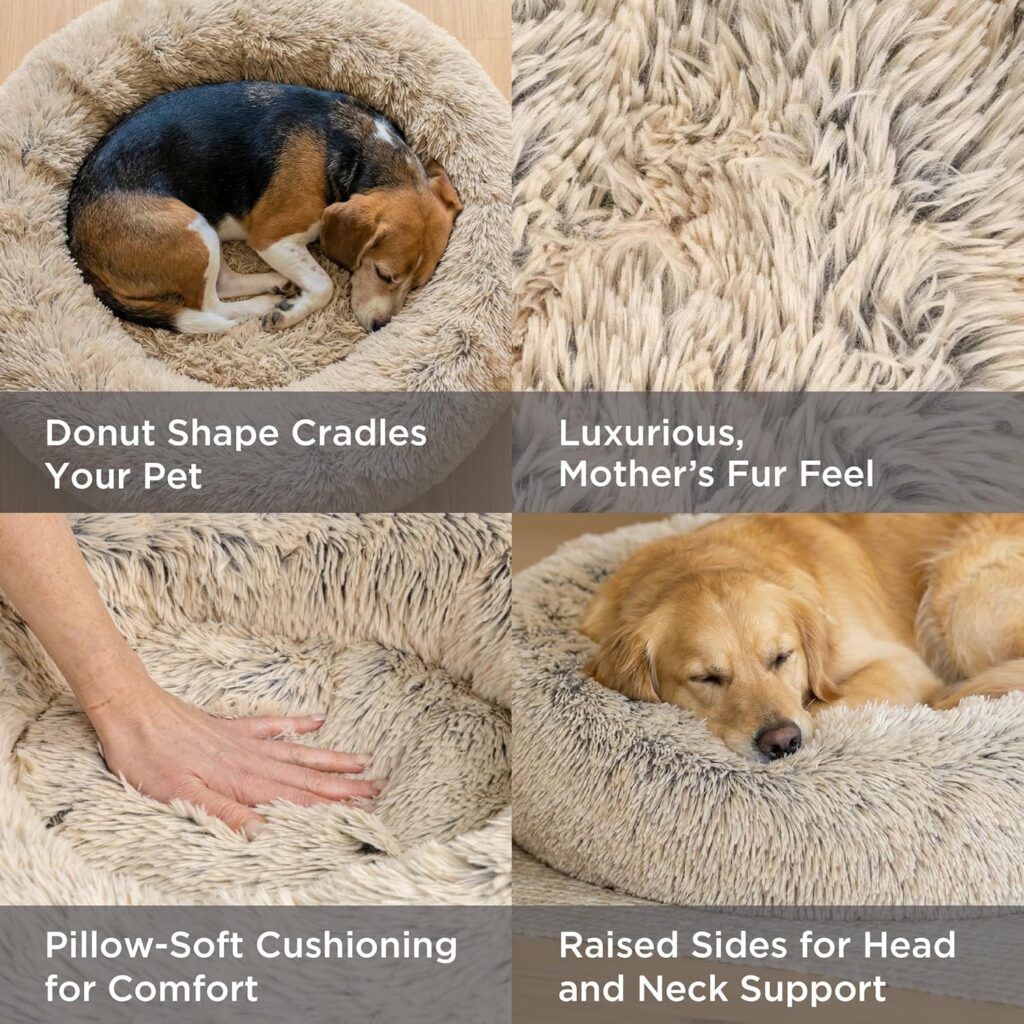 Best Friends by Sheri The Original Calming Donut Dog Bed 