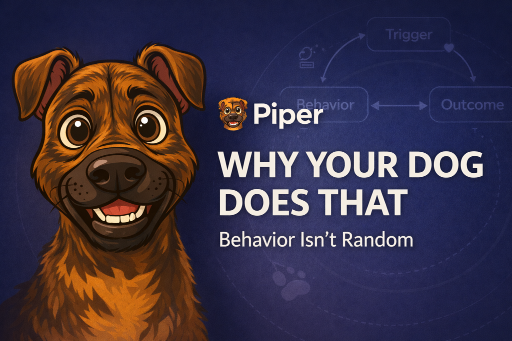 Why your dog does that explained with dog behavior framework