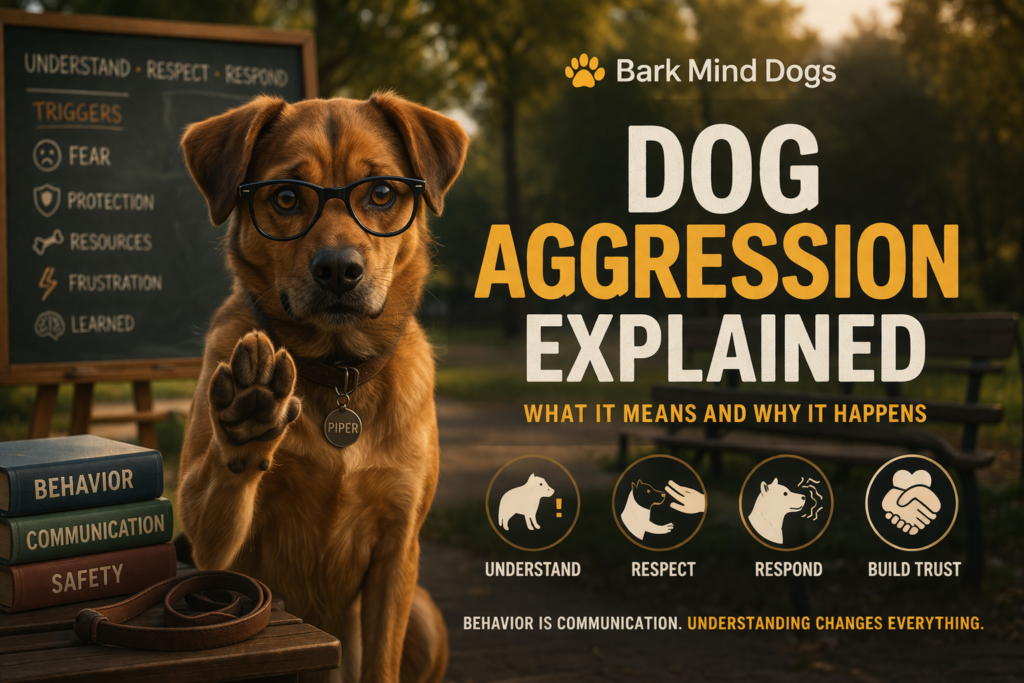 dog aggression explained dog behavior communication not random aggression meaning