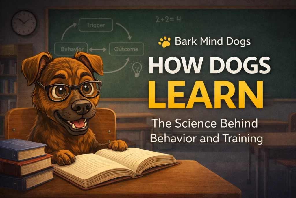 how dogs learn dog training behavior science reinforcement learning dog